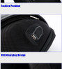 Backpack men usb external charge anti theft laptop travel large capacity 15.6 inch leather waterproof