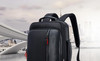Backpack men oxford waterproof travel capacity can be enlarged cool shoulder schoolbag