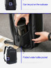 Backpack men oxford waterproof travel capacity can be enlarged cool shoulder schoolbag