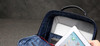 Backpack men oxford waterproof travel capacity can be enlarged cool shoulder schoolbag