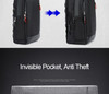 Backpack men oxford waterproof travel capacity can be enlarged cool shoulder schoolbag