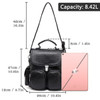 Backpack women purse anti theft small convertible pu leather shoulder
