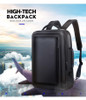 Backpack men enlarge anti theft laptop for 15.6 inches usb external charge multifunction business