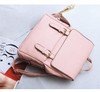 Backpack women shoulder function bag material pu leather travel