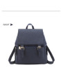 Backpack women shoulder function bag material pu leather travel