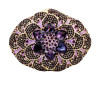 Handbag women luxury rose flower diamond crystal party bags shoulder chain evening clutch