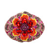 Handbag women luxury rose flower diamond crystal party bags shoulder chain evening clutch