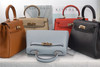 Handbags women's leather lychee pattern shoulder large capacity small square package top layer