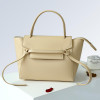 Bag women large genuine leather handbag wing trapeze elegant chain belt shoulder crossbody