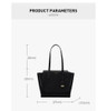 Bag women's retro tote leather handbag shoulder luxury designer high capacity Bag women's retro tote leather handbag shoulder luxury designer high capacity