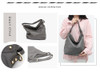 Bags for women genuine leather large capacity hobo shoulder soft real handbags casual messenger