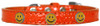 Happy Face Widget Croc Dog Collar Size