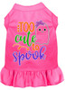 Too Cute To Spook-girly Ghost Screen Print Dog Dress