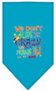 We Don't Hide The Crazy Screen Print Mardi Gras Bandana