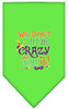 We Don't Hide The Crazy Screen Print Mardi Gras Bandana