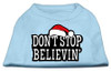 Don't Stop Believin' Screenprint Shirts Baby Blue