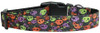 Confetti Skulls Nylon Cat Collar