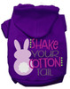 Shake Your Cotton Tail Screen Print Dog Hoodie