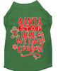 Santa, We Have Cookies Screen Print Dog Shirt