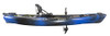 Perception Pescador Pilot 12 | Sit on Top Fishing Kayak with Pedal Drive | Adjustable Lawn Chair Seat and Tackle Storage Areas | 12' | Sonic Camo
