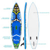 FAYEAN Inflatable Stand Up Paddle Board Cruise Thick Includes Pump, Paddle, Backpack, Coil Leash and Universal Waterproof Case