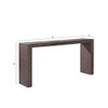 Ink+Ivy Monterey Accent Tables - Wood Side Table - Brown, Modern Style End Tables - 1 Piece Wire Brushed Finish Small Tables For Living Room