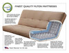 Kodiak Futons 760793 Futon, Brown