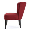 Christopher Knight Home Erena Fabric Accent Chair, Deep Red