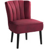 Christopher Knight Home Erena Fabric Accent Chair, Deep Red