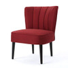 Christopher Knight Home Erena Fabric Accent Chair, Deep Red