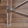 Christopher Knight Home Orianna Acrylic and Tempered Glass Square Side Table, Clear Christopher Knight Home Orianna Acrylic and Tempered Glass Square Side Table, Clear