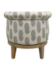 Treasure Trove Accents Swivel Accent Chair, Distressed