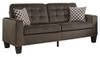 Homelegance Lantana 72" Fabric Sofa, Brown