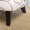 Christopher Knight Home Tafton Fabric Club Chair, White / Blue Floral