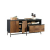 Sauder Boulevard Café Credenza, For TVs up to 60", Black finish