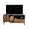 Sauder Boulevard Café Credenza, For TVs up to 60", Black finish