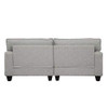 Grey Sectional Sofas Living Room Sofa Sets 2 Piece Sofa and Loveseat Set