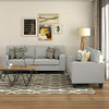 Grey Sectional Sofas Living Room Sofa Sets 2 Piece Sofa and Loveseat Set