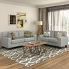 Grey Sectional Sofas Living Room Sofa Sets 2 Piece Sofa and Loveseat Set