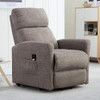 EBELLO Power Lift Chair Assist Recliner for Elderly-Electric Large Lift Recliner Chair with Remote Control, Tall Electric Reclining Sofa, Living Room Home Theater Chair Soft Fabric Lounge, Grey