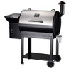 Z GRILLS ZPG-7002E Wood Pellet Grill BBQ Smoker for Outdoor Cooking, 2020 Upgrade, 8-in-1 & Pid Controller (Grill with cover)