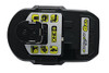 Ryobi P164: 2 Pack of P193 6.0 Amp Hour 18V Lithium Ion Batteries w/ Onboard Fuel Gauge