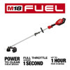 Milwaukee M18 FUEL 18-Volt Lithium-Ion Brushless Cordless String Trimmer Kit with M18 FUEL 10 in. Pole Saw Attachment