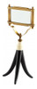 Black And Brass Examiner 12 Inch Tall Brass and Resin Sculpture Made in India - Style: 7646180