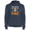 Welding is like sewing with fire hoodie