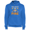 Welding is like sewing with fire hoodie