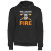 Welding is like sewing with fire hoodie