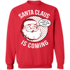Santa is Coming Cumming Ugly Christmas Sweater Adult Humor