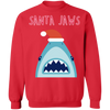 Shark Ugly Christmas Sweater jaws baby shark