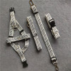 Dior dog harness collar leash set 259#